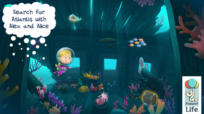 Android application Explorium: Ocean For Kids screenshort
