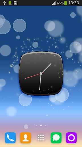 HD Clock Home Screen