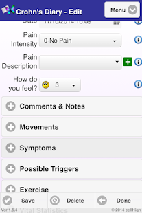 Download Crohns Diary APK for Android