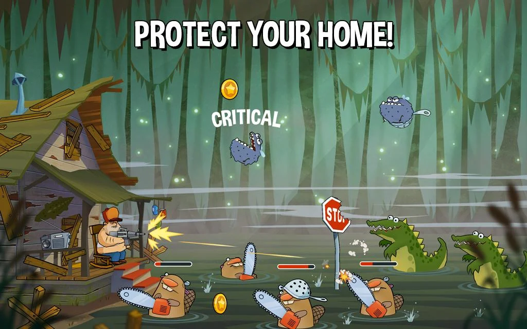    Swamp Attack- screenshot  