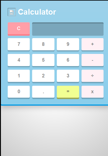 Simple School Calculater