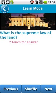 US Civics Citizen Test