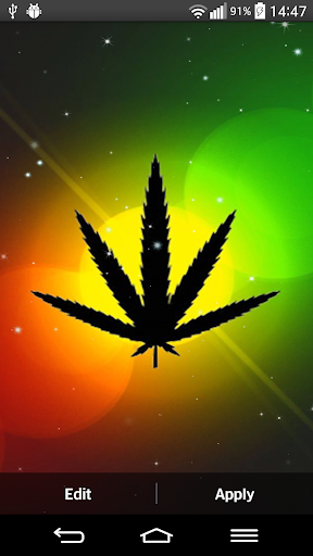 Rasta Weed Live Wallpaper