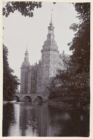 Gezicht op Slot Frederiksborg te Hillerød