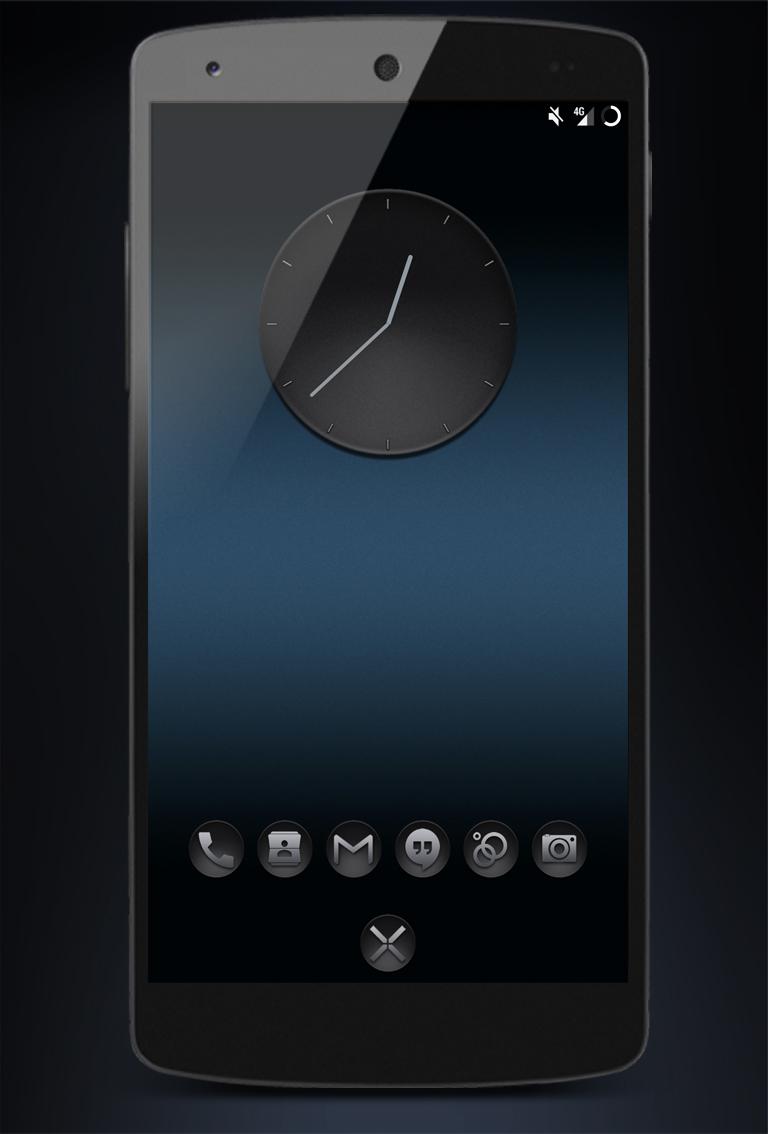 Blacked- Black Icons Nova Apex Screen 2