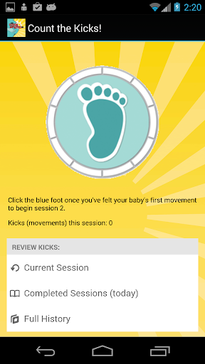 【免費健康App】Count the Kicks!-APP點子