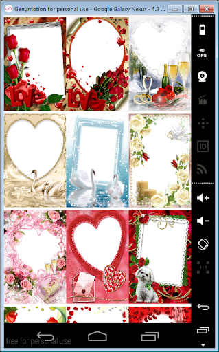 Valentine Day Photo Frames