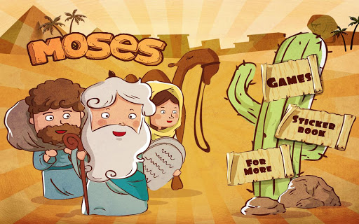 Moses - Sticker Storybook
