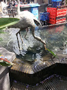 Stork Sculpture