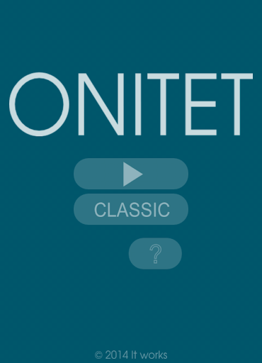 ONITET merciless puzzle game