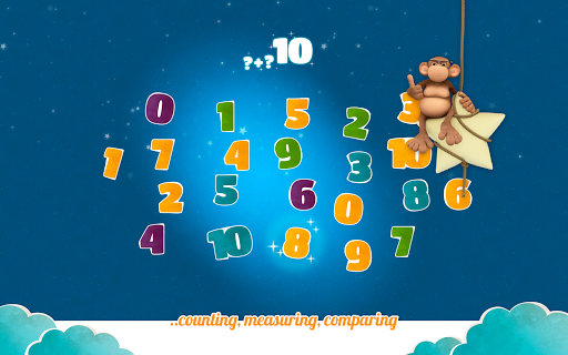 【免費教育App】My First 10monkeys Math App-APP點子