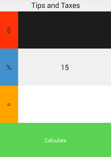 Tip and Tax Calculator