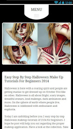 Halloween Makeup Step by Step poster 2