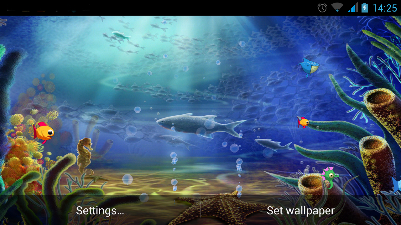 Insaniquarium Deluxe LWP Android Apps On Google Play