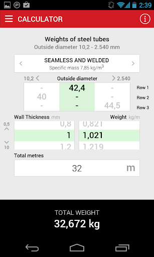 MUTT Calculator