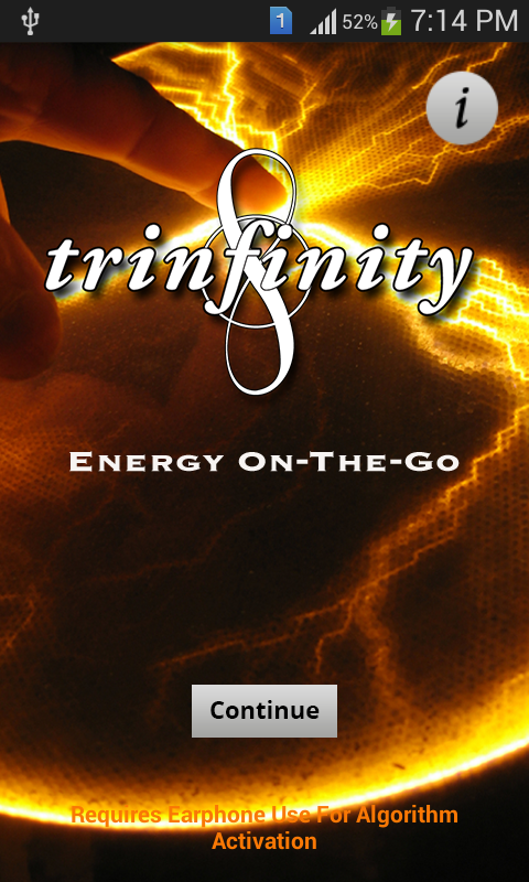 Android application TRINFINITY8 On-the-Go PRO screenshort