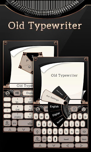 Old Typewriter Keyboard Theme