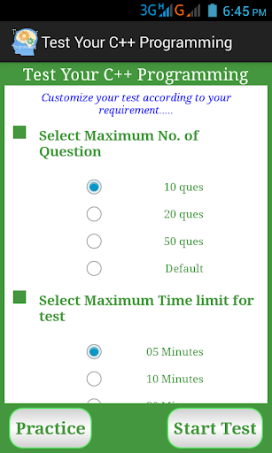 Test Your C++ Programming