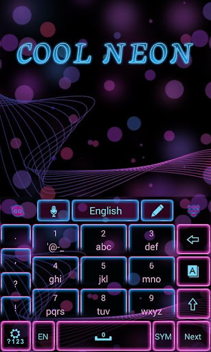 【免費工具App】Cool Neon GO Keyboard Theme-APP點子