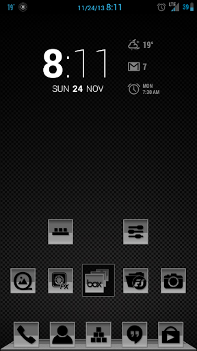 The Greys Apex Nova ADW Theme