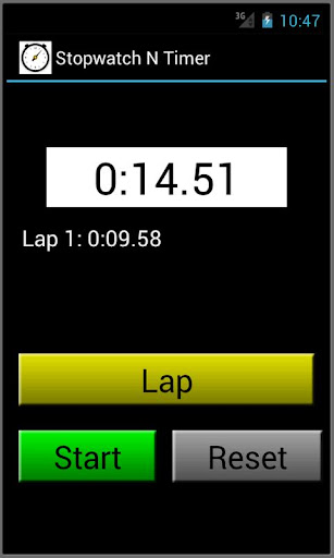 【免費工具App】StopWatch N Timer-APP點子