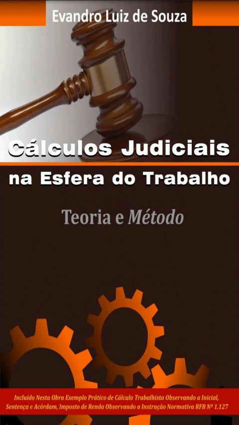 Android application Cálculo Judicial Trabalhista screenshort