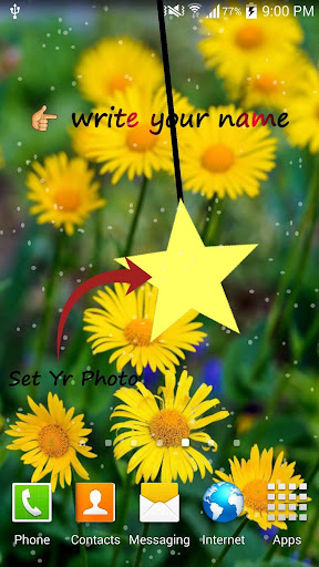 My Star Photo Live Wallpaper