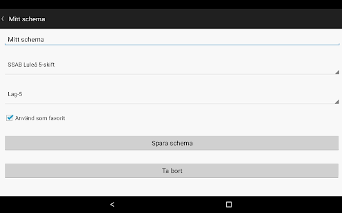 Skiftschema PLUS Screenshots 6