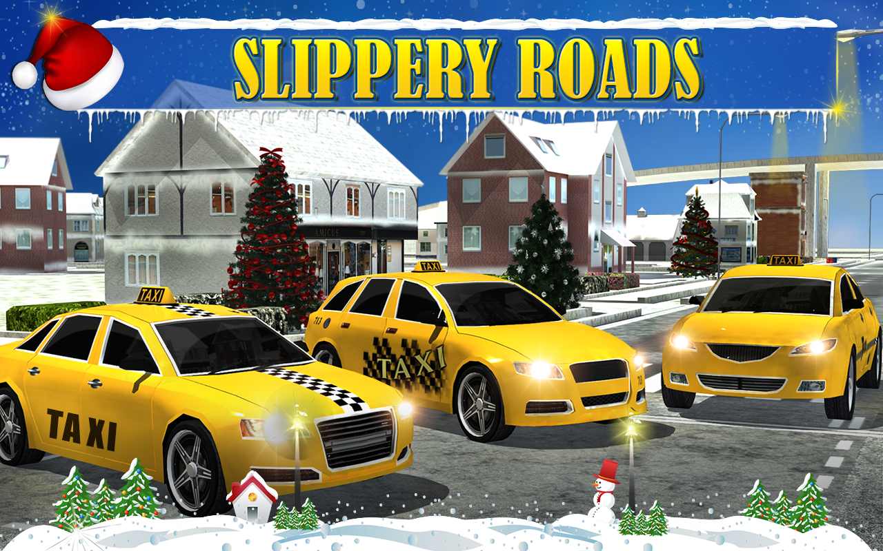 Christmas Taxi Duty 3D android games}