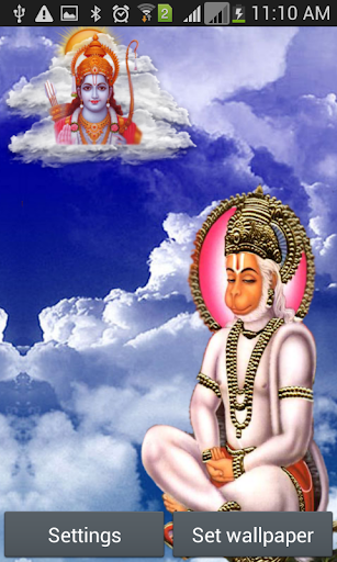 免費下載娛樂APP|Hanuman at Sky Live Wall app開箱文|APP開箱王