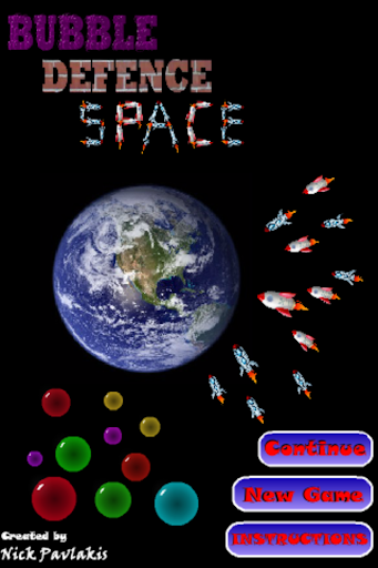 Bubble Defence Space