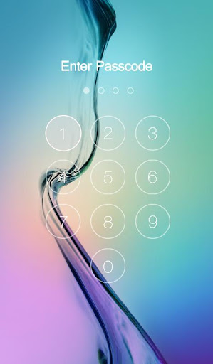 Lock Screen Galaxy S6 Theme