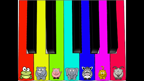 Piano para niños poster 2