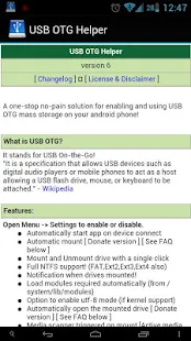 USB OTG Helper [root] - screenshot thumbnail