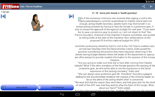 Philippines News Screenshots 9