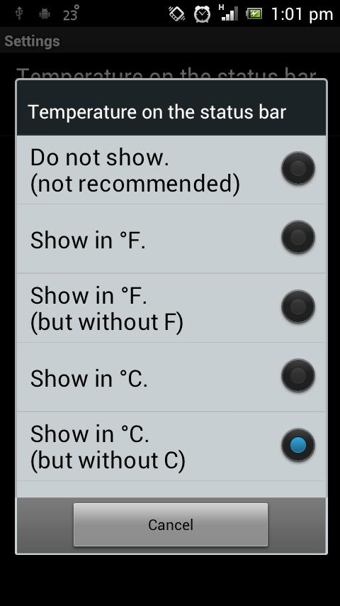 Active Thermometer Screen 2