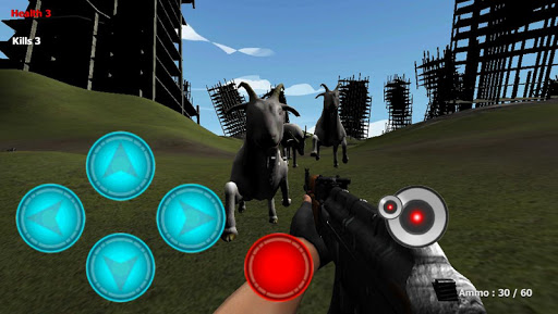 【免費動作App】Goat City Rampage FPS 3D Free-APP點子