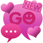 Cover Image of Unduh Theme Hearts for GO SMS Pro 3.0 APK