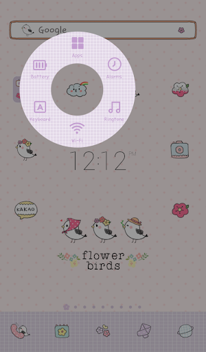 免費下載個人化APP|flower birds dodol theme app開箱文|APP開箱王