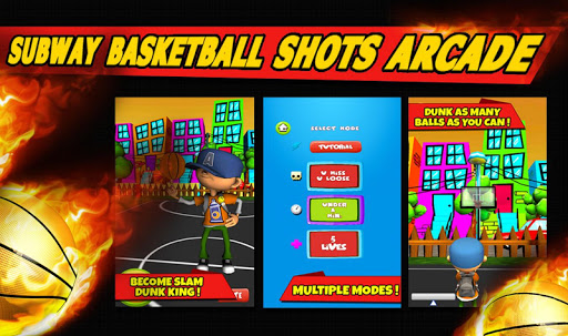 Subway Basketball Shots Arcade