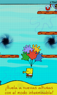  Bob Esponja Doodle Jump: miniatura de captura de pantalla  