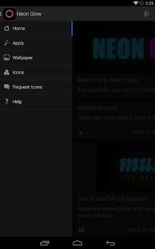 Neon Glow - Icon Pack - screenshot