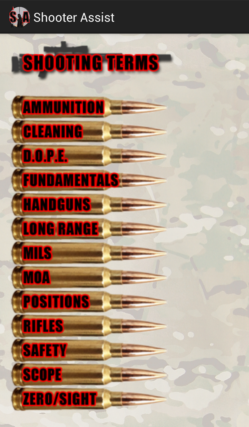 Shooter Assist Screen 2