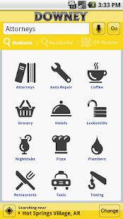 Downey Publishing Yellow Pages - náhled