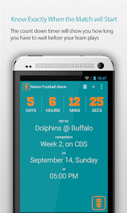 Free Download Miami Football Alarm Pro APK for Android