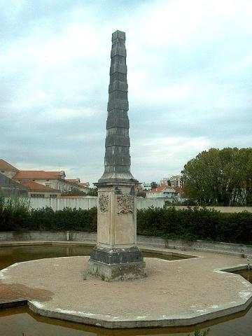 Alcobaça, Jardim Obelisco 