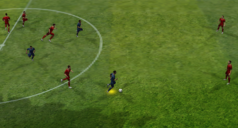 Real 3D Soccer - screenshot