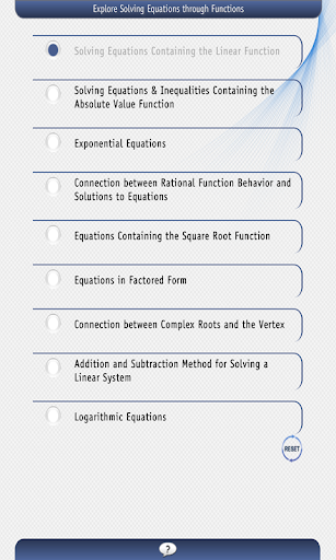 Explore Equations by Functions