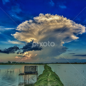 UFO Clouds by Gourab Mitra - Landscapes Cloud Formations