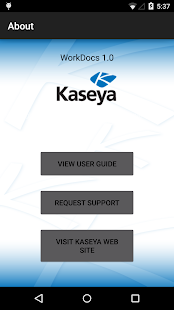 How to install Kaseya WorkDocs patch 1.4.1 apk for android